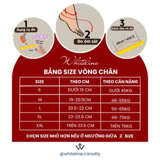 [Whiteline] Vòng tay Original Ocean Storm (có size Chân)