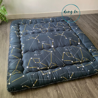 Nệm Topper Xuất Nhật FUKOJI, Đệm Topper, Nệm Bông Trải Sàn Gấp Gọn Tiện Lợi Êm Ái Gọn Nhẹ