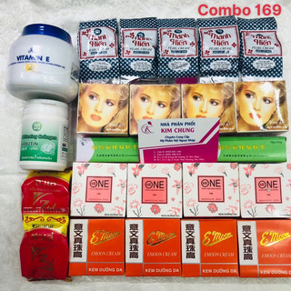 Combo kem dưỡng da siêu trắng mịn cho khách chuyên trộn