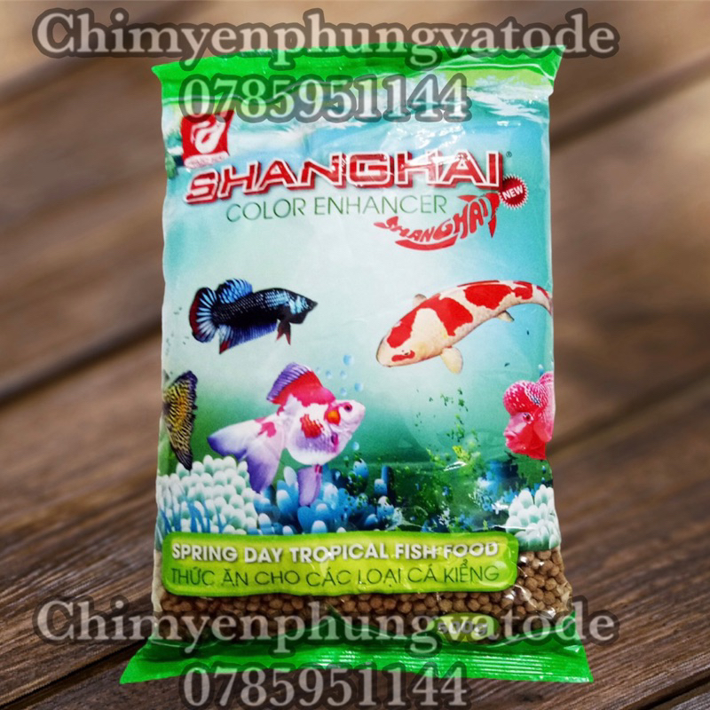 Thức Ăn Cá ShangHai 500g - Cám Cá Cảnh (nhiều kích cỡ viên) cho đủ loại Cá Cảnh.