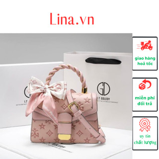 Túi xách nữ cầm tay, đeo chéo Bailinniao V888 size 19