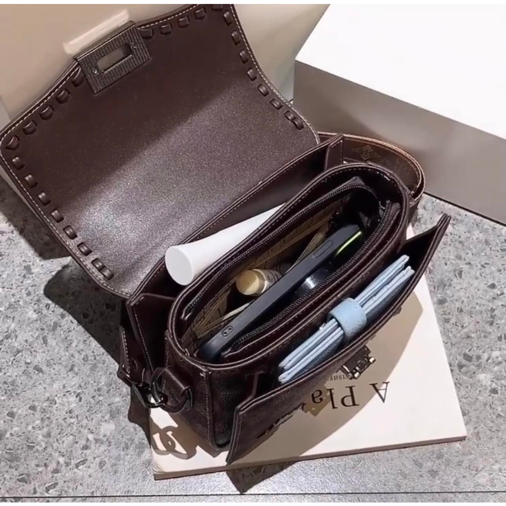 Túi xách nữ cầm tay, đeo chéo Bailinniao V567 size 20