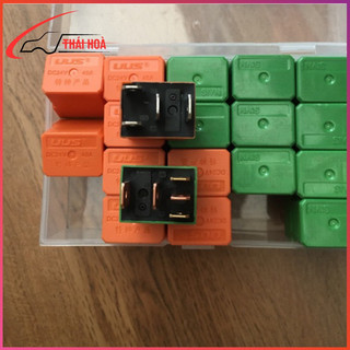 Rơ le 4 5 chân 12v 24v 40a uus, giắc cắm rơ le 4,5 chân