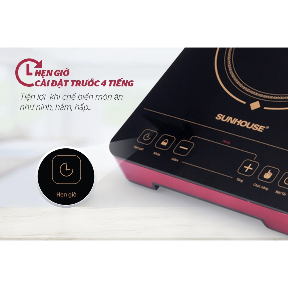 Bếp hồng ngoại cảm ứng SUNHOUSE SHD6014
