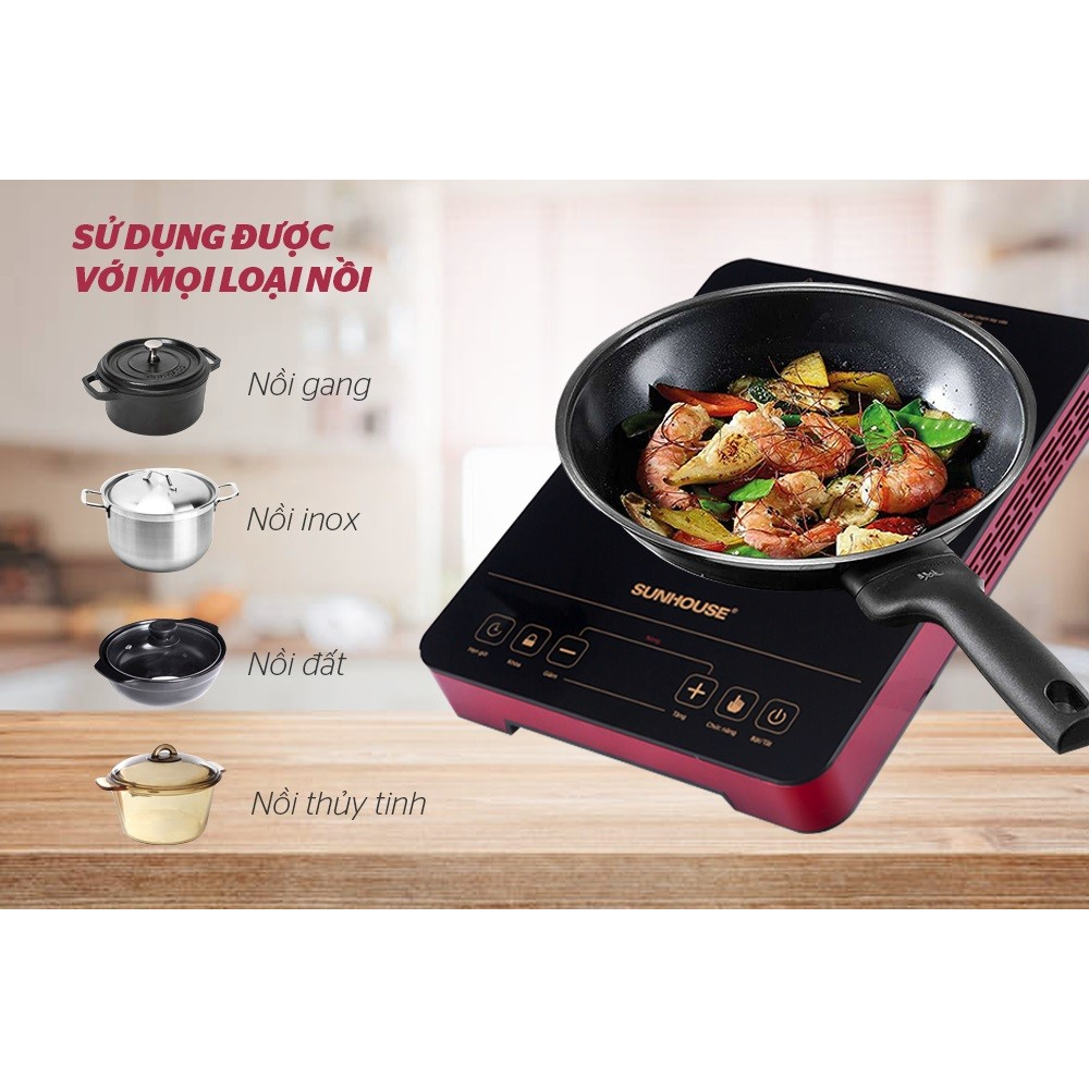 Bếp hồng ngoại cảm ứng SUNHOUSE SHD6014