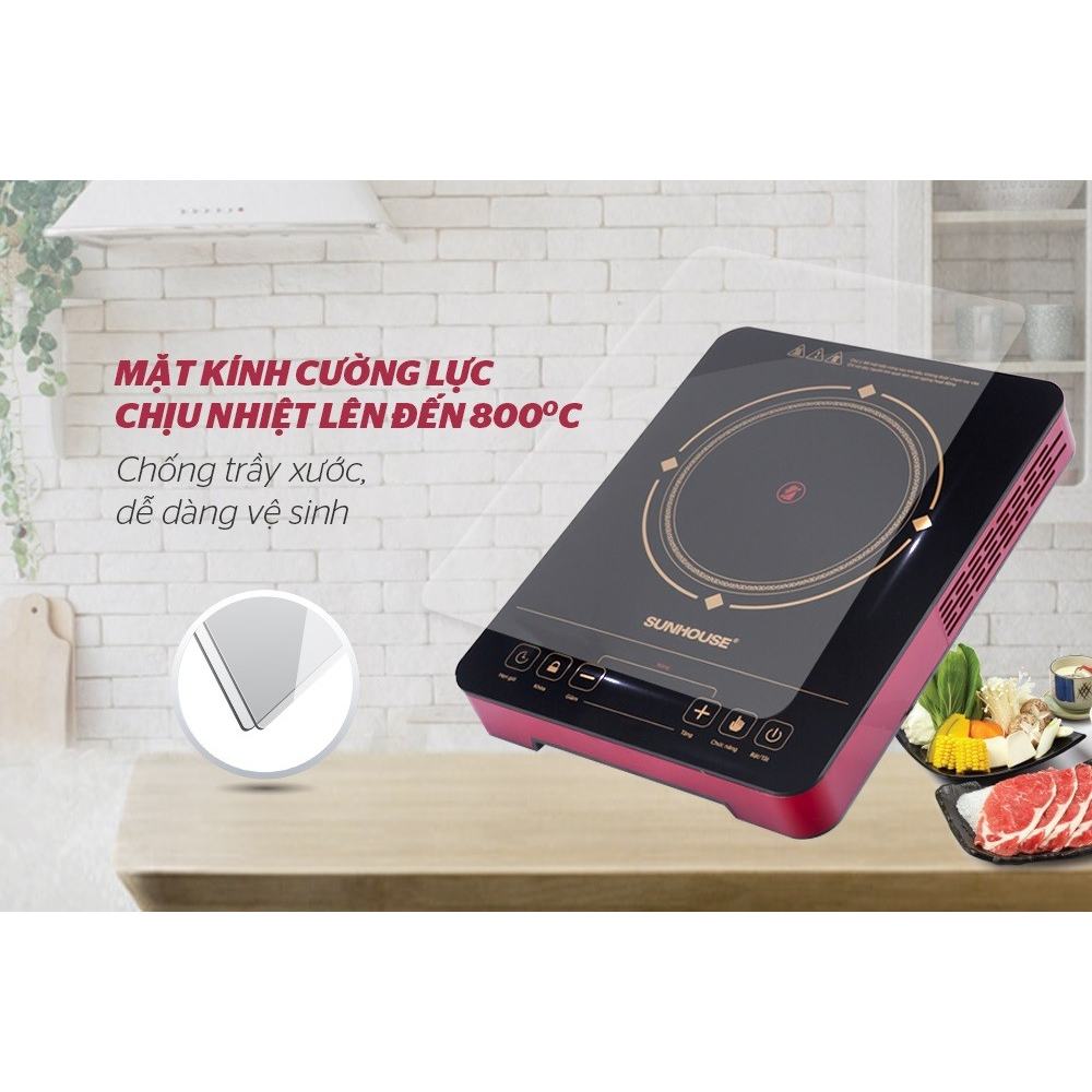 Bếp hồng ngoại cảm ứng SUNHOUSE SHD6014