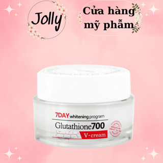 Kem dưỡng trắng da chống lão hóa Angel's liquid 7DAY Whitening Program Glutathione 700 V-Cream 50ml