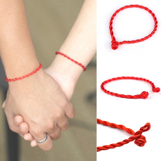 Vòng Tay Chỉ Đỏ Dây Rút May Mắn