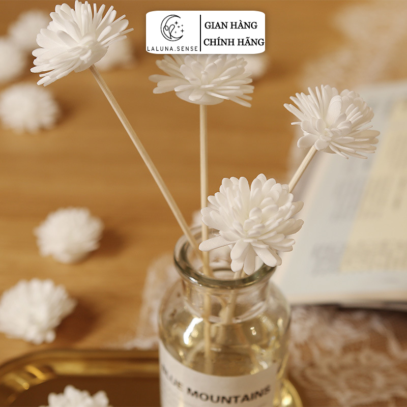 GIÁ SỈ - Que Khuếch Tán Tinh Dầu LALUNA.CENT  - Hoa Tản Hương Thơm Phòng Tiện Dụng Trang Trí  C09