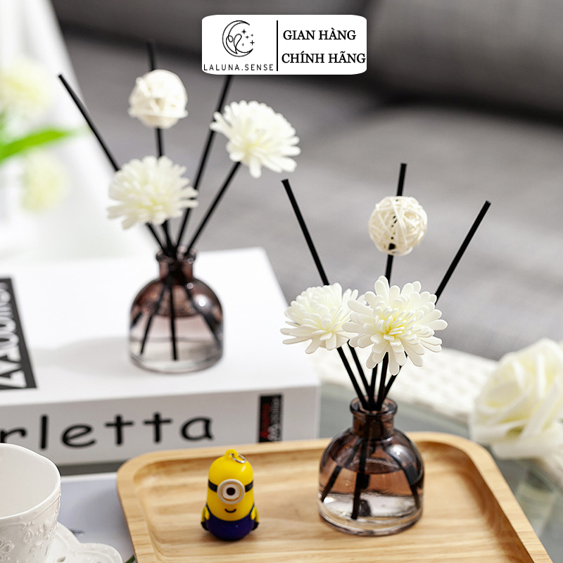 GIÁ SỈ - Que Khuếch Tán Tinh Dầu LALUNA.CENT  - Hoa Tản Hương Thơm Phòng Tiện Dụng Trang Trí  C09