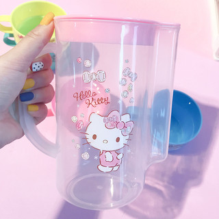 Bình nước Hello Kitty siêu xinh – Có set bình kèm 4 cốc & bình lớn 2L tiện dụng 💧🎀