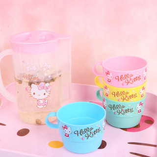 Bình nước Hello Kitty siêu xinh – Có set bình kèm 4 cốc & bình lớn 2L tiện dụng 💧🎀