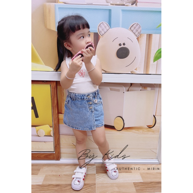 Quần Short Jean giả váy siu xinh cho bé gái…