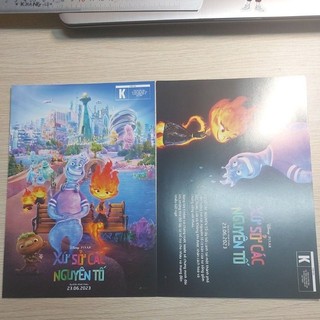 Poster phim chiếu rạp Xứ sở các nguyên tố