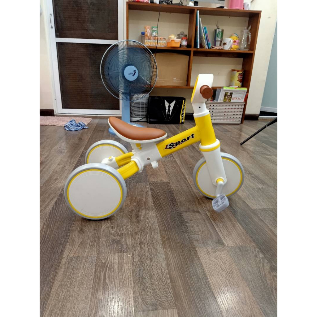 Xe đạp 3 bánh cho bé kiêm xe chòi chân thăng bằng cho trẻ từ 2 đến 5 tuổi SPORT cao cấp