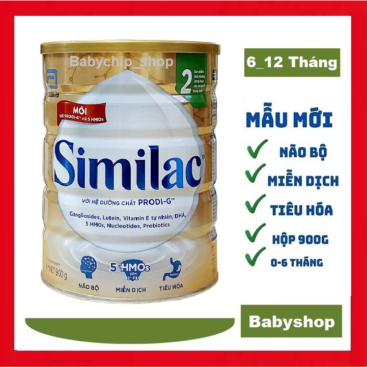 Sữa Similac số 2 HMO 900g [Date 2025]