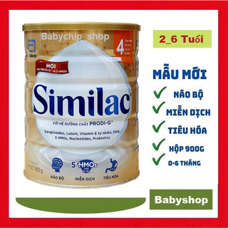Sữa Bột abbott Similac 1/2/3/4 380g/800g/850g [Date mới nhất]