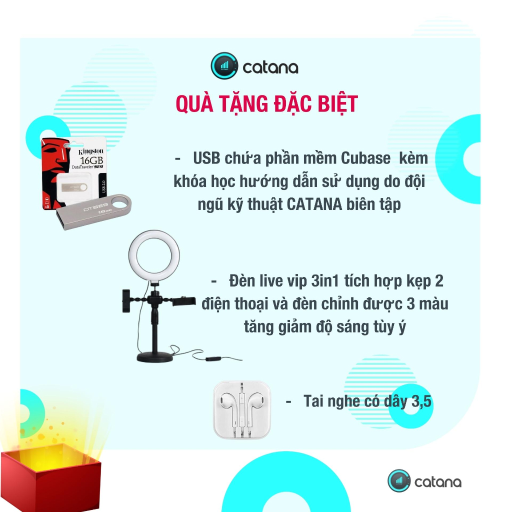 Bộ Mic Live Thu Âm Cao Cấp Mic K850 ICON PRO Tặng tai Nghe, Đèn Live, Phần mềm Âm Thanh Auto tune_ Catana