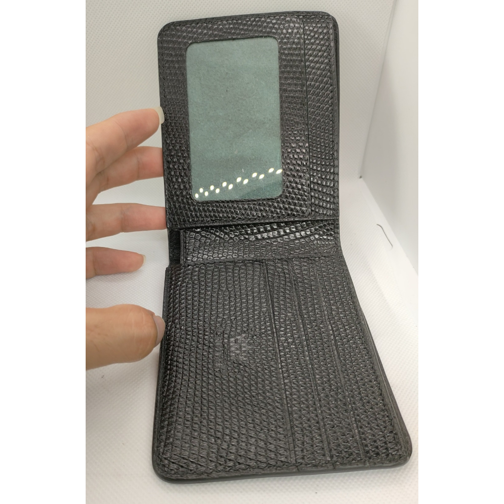 Ví Da Nam Cao Cấp Da Kỳ Đà Ý hàng hiệu CROVIE Bóp Da Nam Full Hộp C34