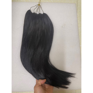 Tóc Nối Lông Vũ Chất  Tóc Thật 100% thật tự nhiên(45cm)200sợi