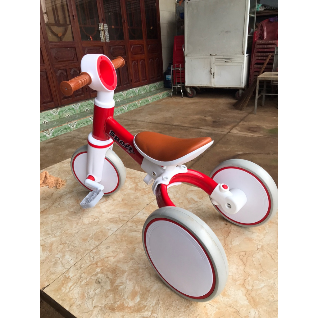 Xe đạp 3 bánh cho bé kiêm xe chòi chân thăng bằng cho trẻ từ 2 đến 5 tuổi SPORT cao cấp