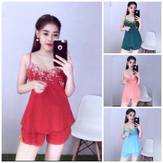 Bộ mặc nhà 🍎🍎 thun lạnh cực mát,bộ mặc ngủ