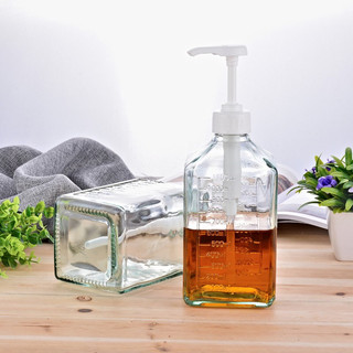 Bình Bơm Siro & Sugar Có Vòi [ Dung Tích 1100ml - Bình Thủy Tinh ]