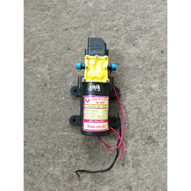 Bơm mini 12v có rơle tự ngắt