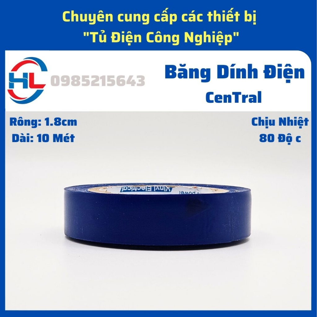 Băng dính cách điện, băng dính central, băng keo