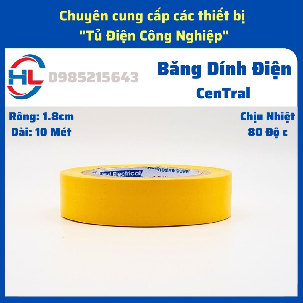 Băng dính cách điện, băng dính central, băng keo