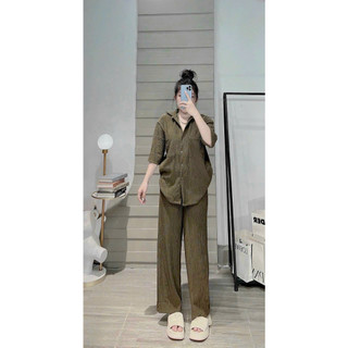 Set xốp chỉ thiết kế phong cách trẻ trung, mặc đi chơi, dạo phố đều xinh