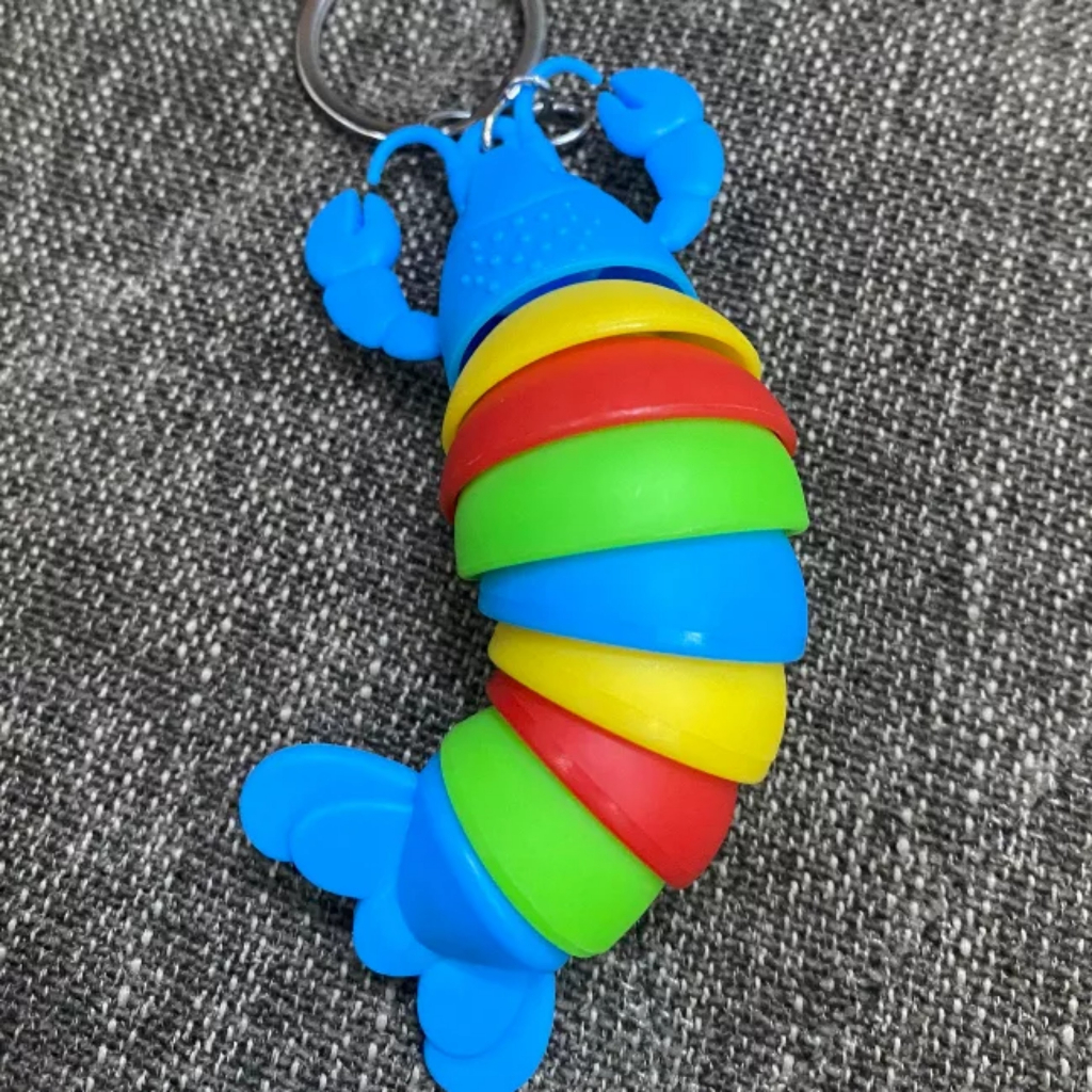 * Kho Sỉ* Móc khóa tôm hùm 7 màu siêu cute.