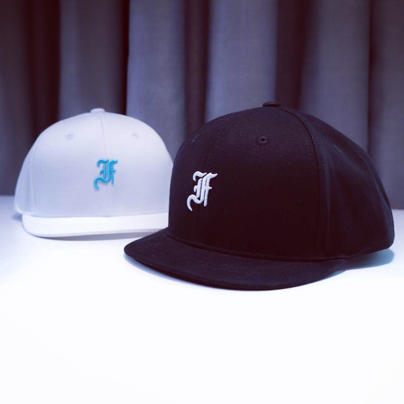 Nón Snapback VÀNH NGẮN logo chữ F thêu nổi quai dây rút chất lượng cao