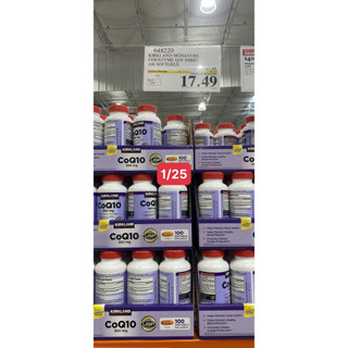 Viên uống hỗ trợ tim mạch CoQ10 100 vien kirkland signature coq10 100v 300mg của Mỹ