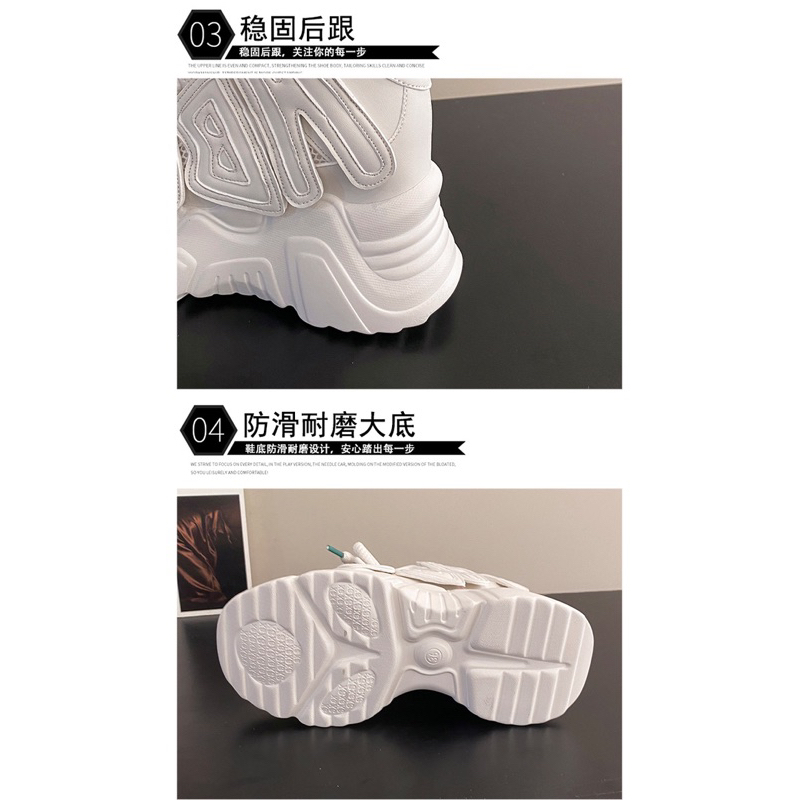 Giày thể thao thời trang độn đế 10cm