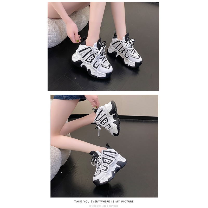 Giày thể thao thời trang độn đế 10cm