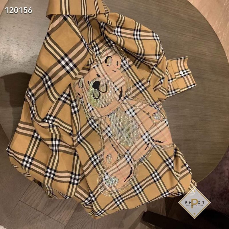 Áo Sơmi B.B.R Gấu Đá QC L1