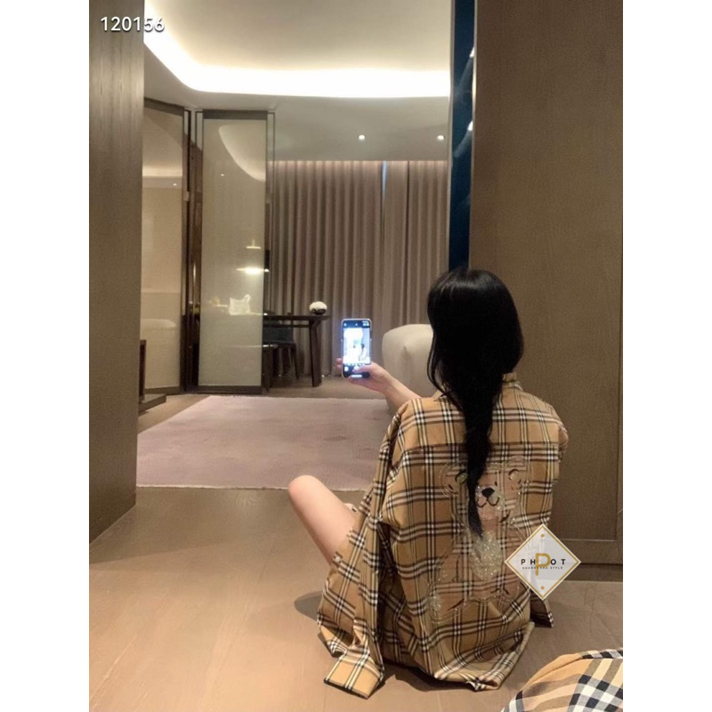 Áo Sơmi B.B.R Gấu Đá QC L1