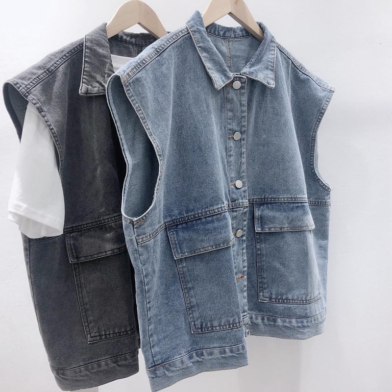 ÁO GILE FORM RỘNG 2 MÀU BASIC