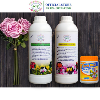 Bộ phân bón hoa hồng tốt nhất SOF