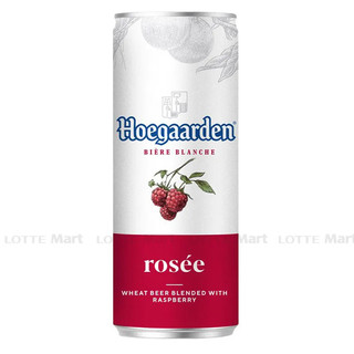 Bia hoegaarden rosee lon 330ml