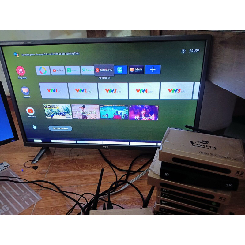 Tx3 mini android tv 9 xem 200 kênh tv miễn phí