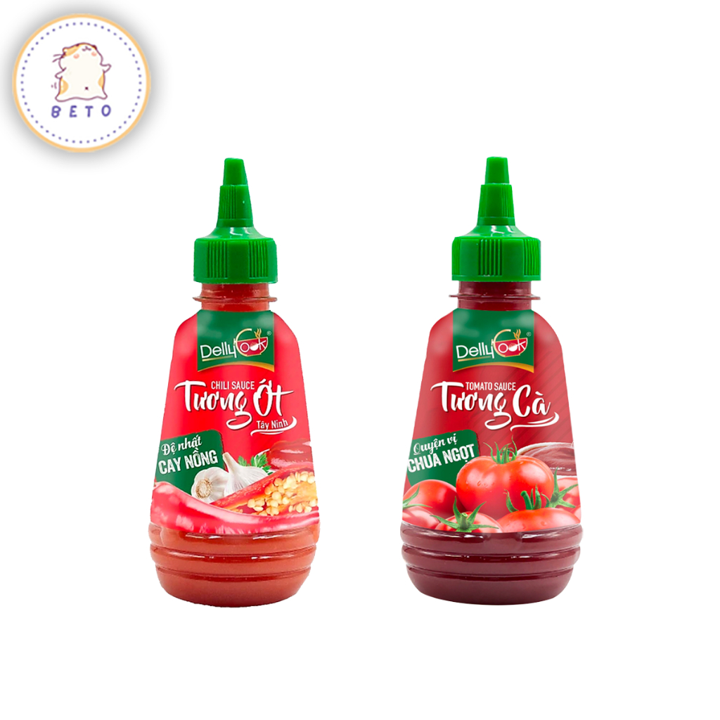 Tương ớt / Tương cà Tây Ninh Dellycook 270gr