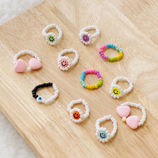 Nhẫn hình mặt cười dễ thương