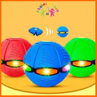 Đồ chơi bóng ma thuật biến dạng tự nảy sáng đèn, đĩa bay biến dạng quả bóng ma thuật, quả bóng ma thuật, có đèn led