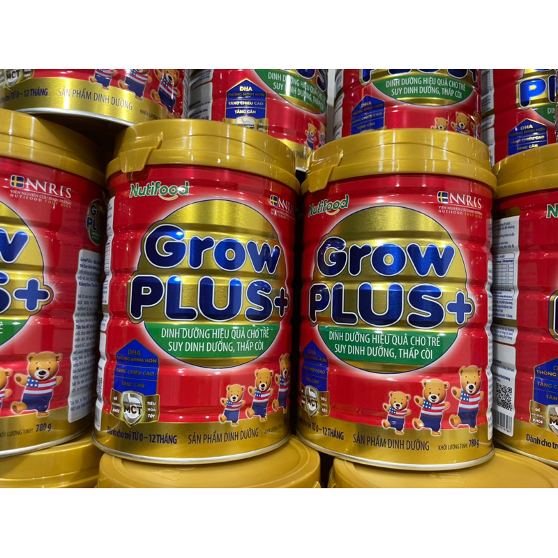SỮA BỘT NUTI GROWPLUS ĐỎ 780G