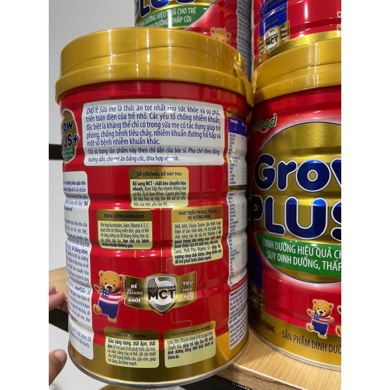 SỮA BỘT NUTI GROWPLUS ĐỎ 780G