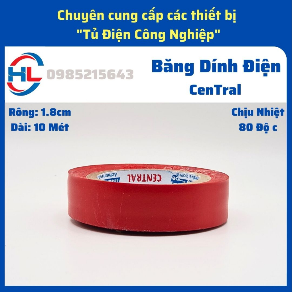 Băng dính cách điện, băng dính central, băng keo