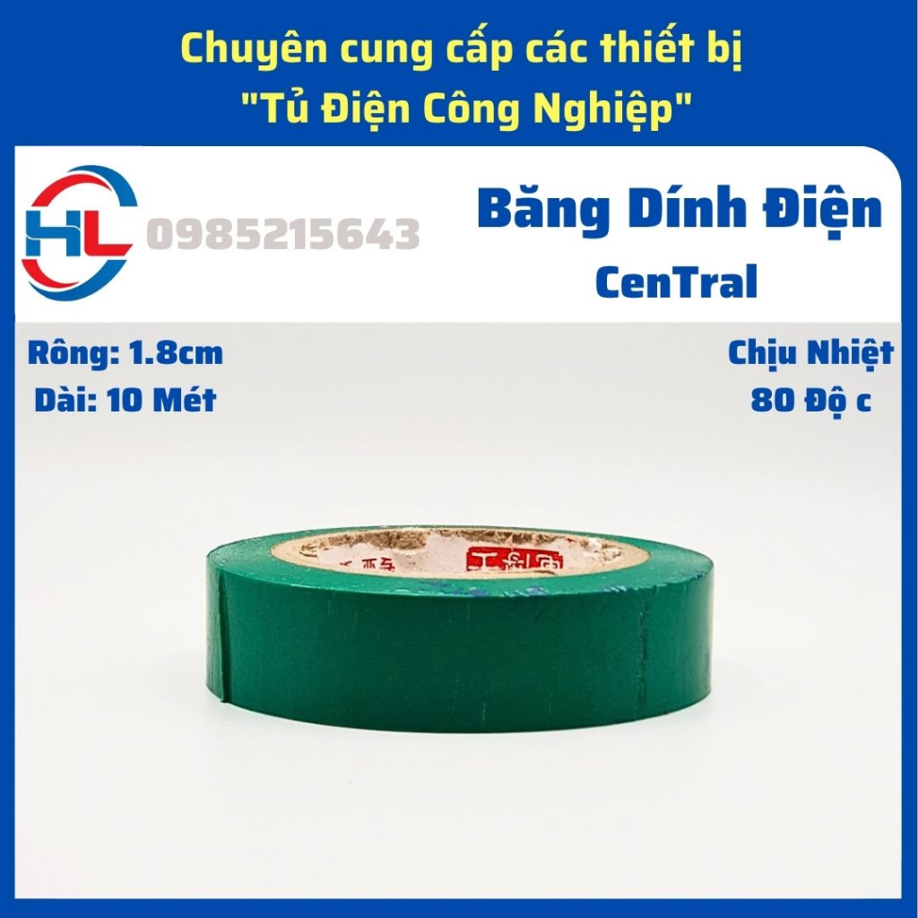 Băng dính cách điện, băng dính central, băng keo