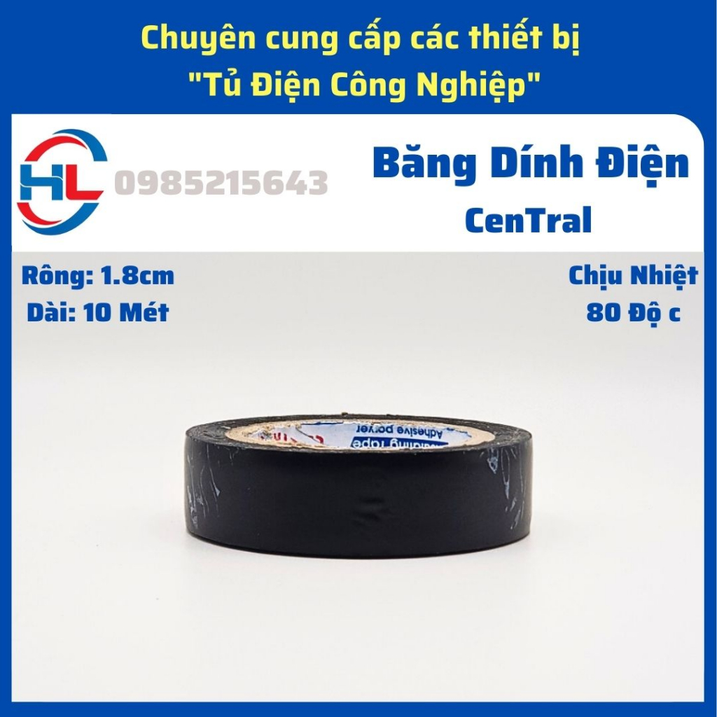 Băng dính cách điện, băng dính central, băng keo